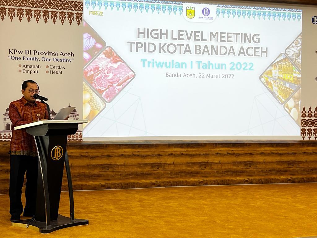 High Level Meeting TPID Banda Aceh : TPID Kota Banda Aceh Pastikan Ketersediaan Stok Jelang Ramadhan dan Idul Fitri