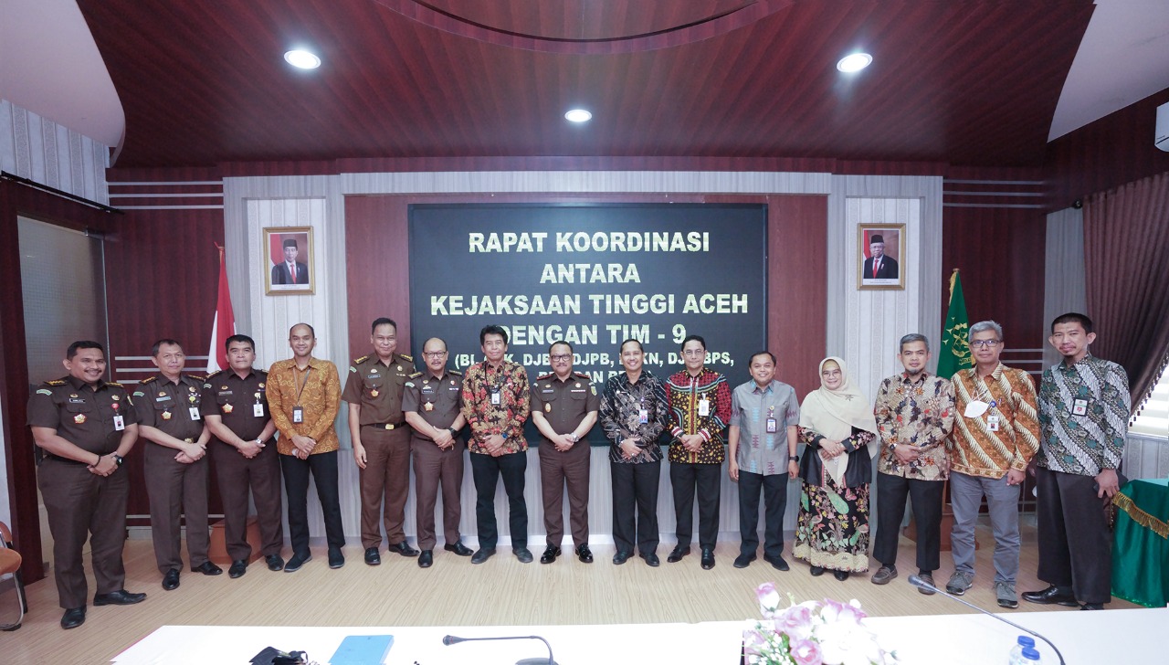 Rapat Koordinasi Antara Kejaksaan Tim 9